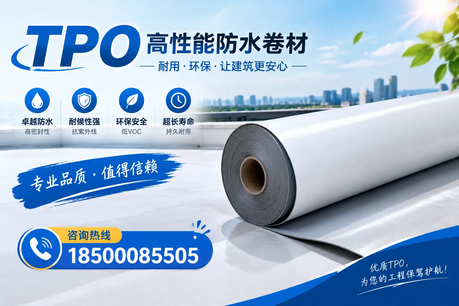 如何在鹰潭选择合适的TPO材料?